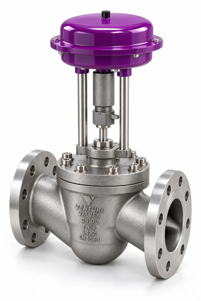 Control valves — Venturi